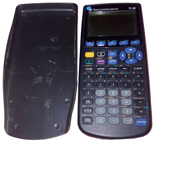 Texas Instruments TI-89 Graphing‎ Calculator With Cover - Picture 1 of 5